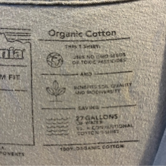 Patagonia Fitz Roy bear mountain design organic cotton tshirt - Picture 5 of 8